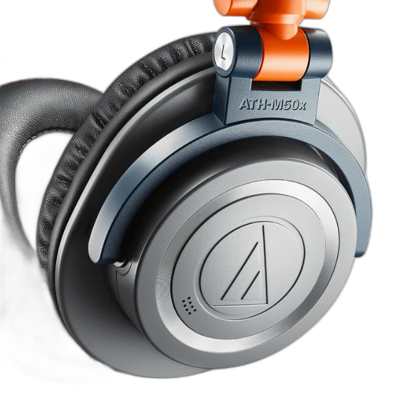 Fone de Ouvido Profissional Sem Fio Audio-Technica ATH-M50xBT2 LAB Limited Edition com Drivers 45mm Neodímio, Bluetooth 5.0 LDAC e Bateria 50 Horas