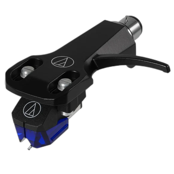 Kit Cápsula Audio-Technica AT-XP3/H com Agulha Cônica Azul 0.6 mil e Cabeçote AT-HS6BK