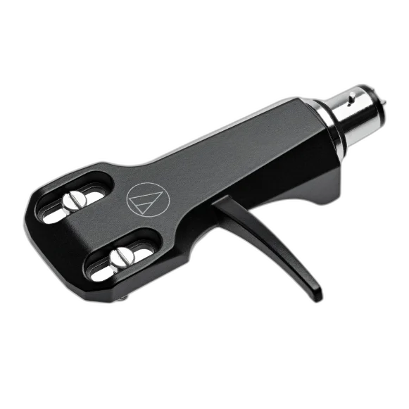 Kit Cápsula Audio-Technica AT-VM95C/H com Agulha Cônica 0.6 mil e Cabeçote AT-HS6BK