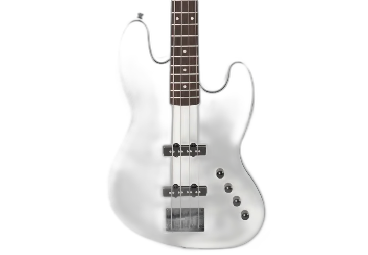 Contrabaixo Ativo 4 Cordas Jazz Bass Waldman GJJF350A White