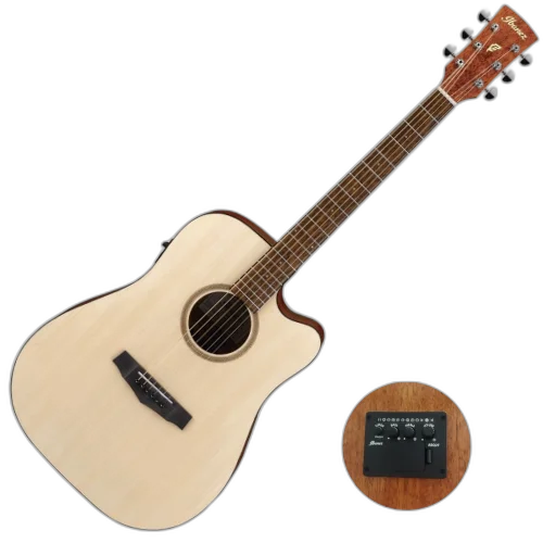 Violão Eletroacústico Ibanez PF10CE OPN Natural Open Pore