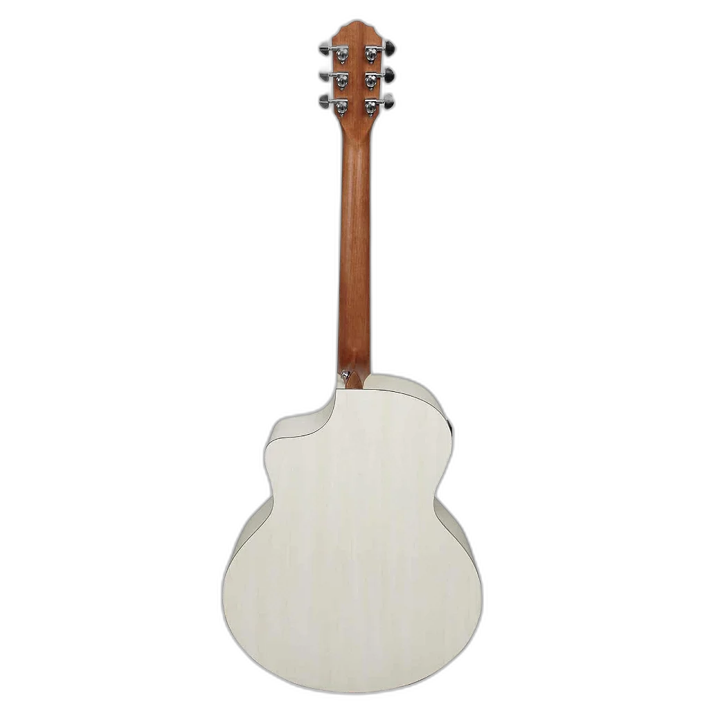 Violão Aço Eletroacústico Giannini Acoustik GJM CEQ SWH Satin White com Shape Mini Jumbo Cutaway, Equalizador MT-3 e Bag