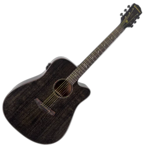 Violão Eletroacústico Aço Waldman Opus Grand DCFX-1441 Black