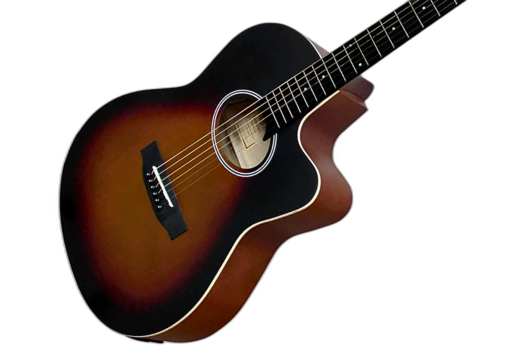 Braço Okoume e Escala Techwood