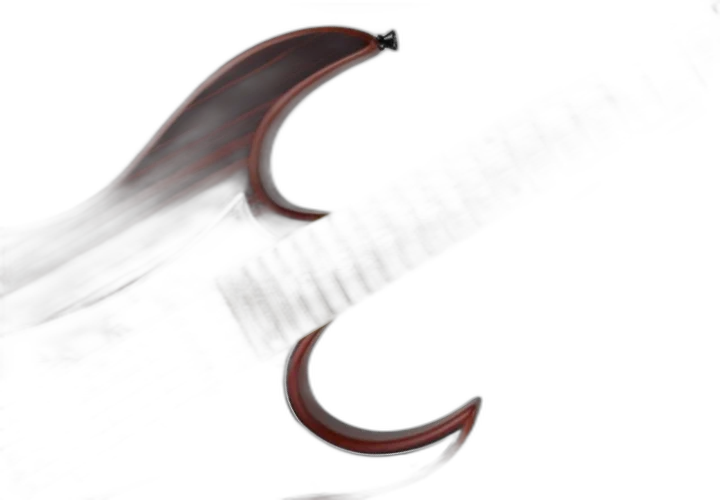 Guitarra Waldman WIG250 DN Dark Natural com Captadores HSH Cerâmicos e Ponte Floyd Tremolo Black e Bag