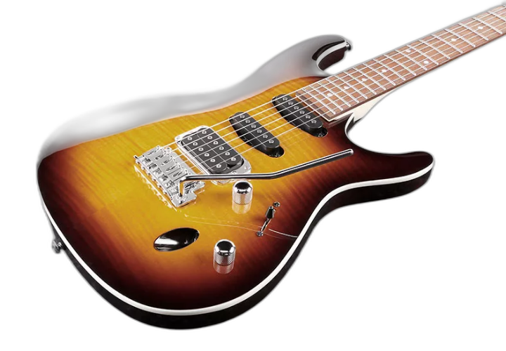 Tampo Flamed Maple Violin Sunburst