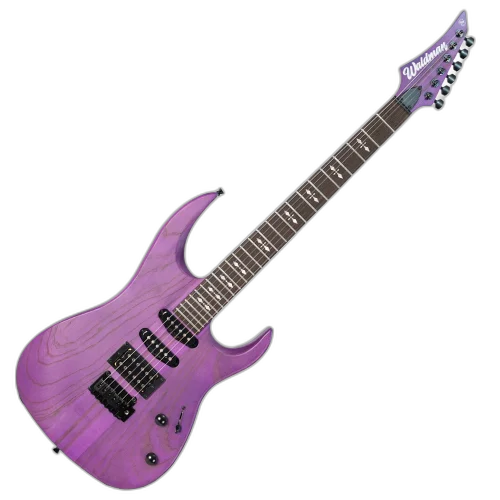 Guitarra Waldman WINT540 SPP Satin Purple com Captadores HSS Cerâmicos e Ponte Semi-Flutuante