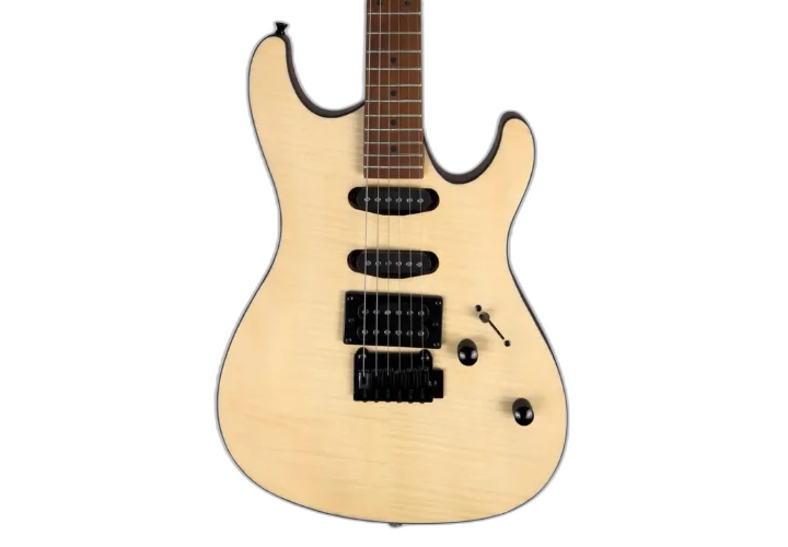 Guitarra Waldman WIS160 FM Flamed Matt com Captadores HSS Cerâmicos e Ponte Tremolo Vintage 2 Pivôs