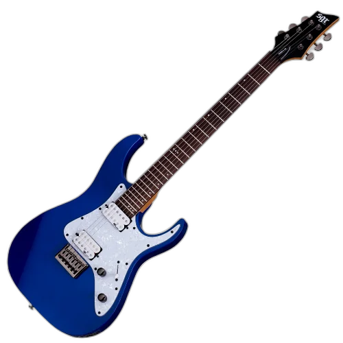 Guitarra Schecter Banshee-6 SGR Electric Blue com Captadores Diamond Plus HH e Ponte Tune-O-Matic String-Thru 3854