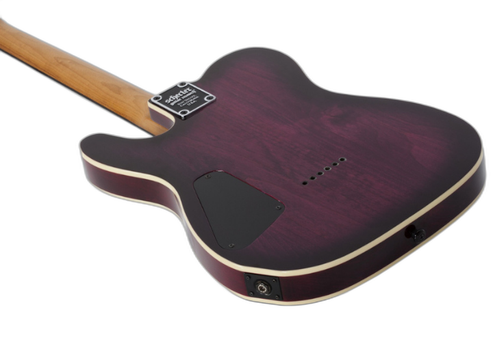 Tampo Quilted Maple Trans Purple Burst