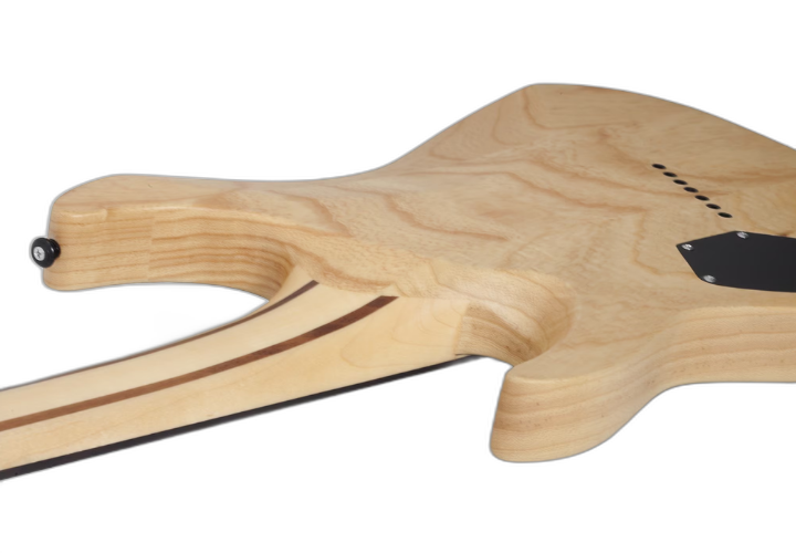 Tampo Poplar Burl Satin Charcoal Burst