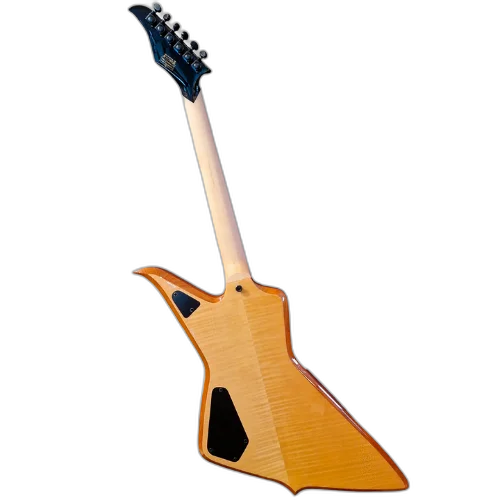 Guitarra Schecter Blood Eagle Rowtop Rawtop com Captadores EMG 81/85 e Ponte TonePros T3PB TOM 4523