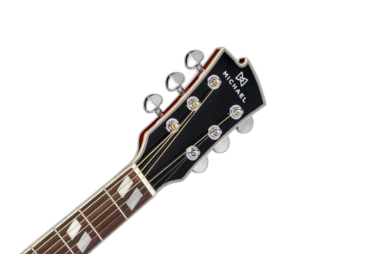 Tampo Spruce ou Mahogany Vintage Sunburst