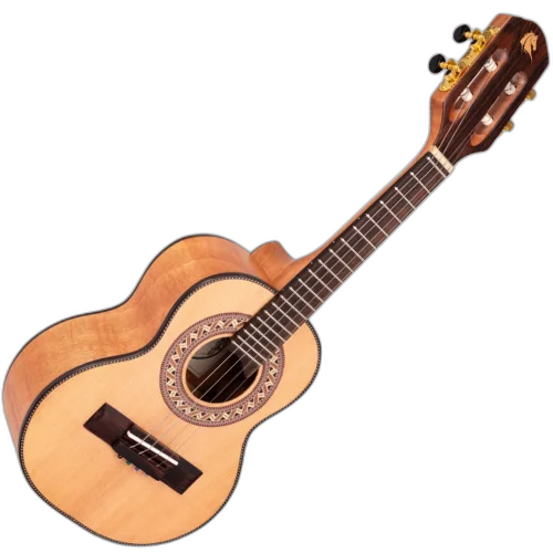 Cavaco Eletroacústico Marquês CA-233NSEL Natural Fosco Maciço com Tampo Pinho Alemão Laterais e Fundo Imbuia Captador Passivo Cap-06 e Som Equilibrado Premium