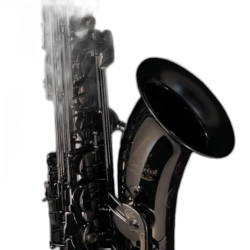 Saxofone Tenor Cannonball GT5-B Gerald Albright Signature Series Big Bell Black Nickel com Dois Tudéis (Original e FAT Neck®) e Case Rígido Inclusos