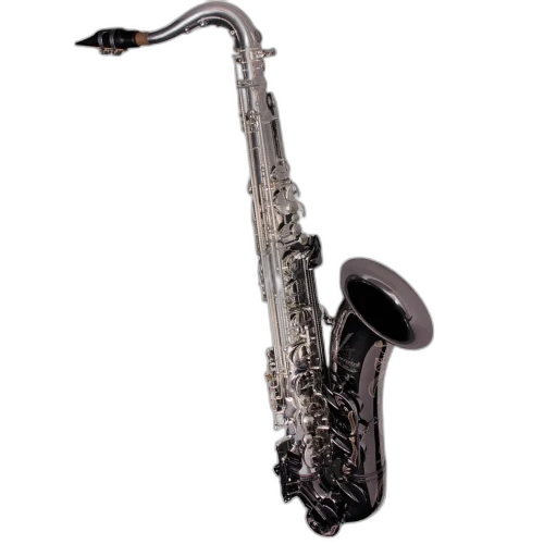 Saxofone Tenor Cannonball GT5-SB Gerald Albright Signature Series Big Bell Black Nickel com Dois Tudéis (Original e FAT Neck®) e Case Rígido Inclusos