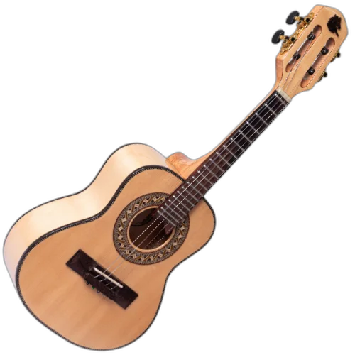 Cavaco Eletroacústico Marquês CA-84 NTEL Natural com Tampo Spruce Maciço Escala Rosewood e Captador Piezo EQ 4 Bandas