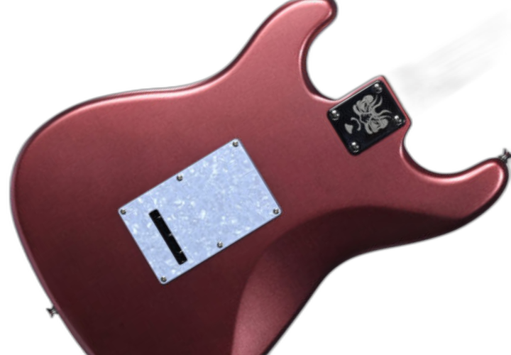 Corpo Superstrato Basswood Gloss Rose Gold