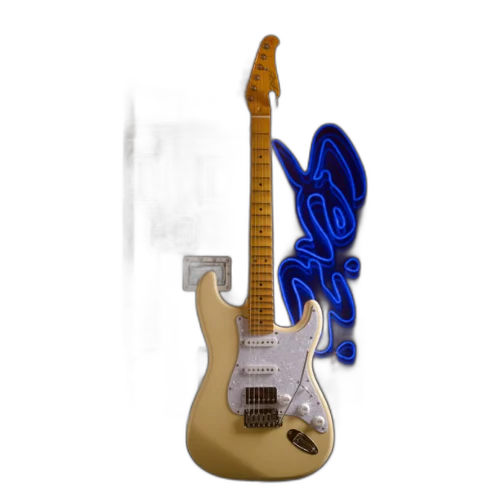 Guitarra Seizi Vintage Budokan HSS Ozielzinho Rising Sun Cream com Captadores Seizi Jutsu Alnico V Ponte Flutuante 2 Pivôs Escala Escalopada Trastes Inox e Bag Deluxe 10361138