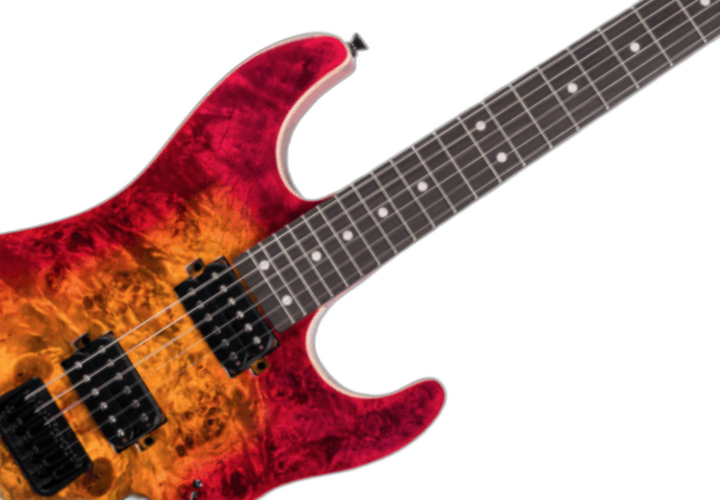 Tampo Quilted Maple Nebula Burst