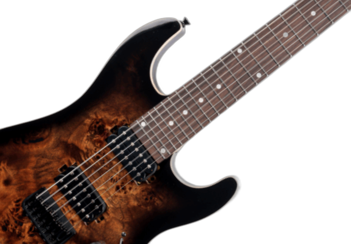 Tampo Quilted Maple Seven Tiger Black