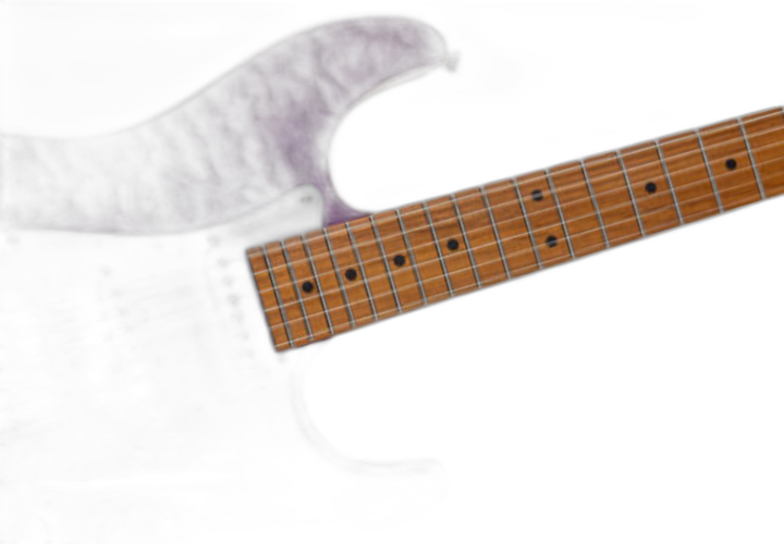 Corpo Quilted Maple sobre Mogno Gloss