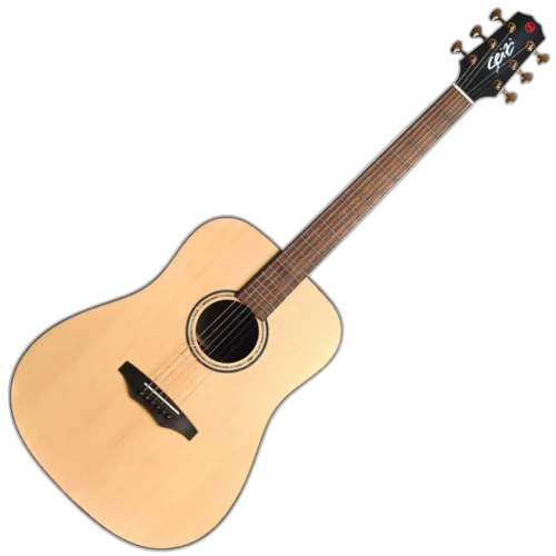 Violão Acústico Seizi Supreme All Solid Kaiju Spruce Natural com Cordas de Aço Madeira Rosewood Sólido e Bag 10360693