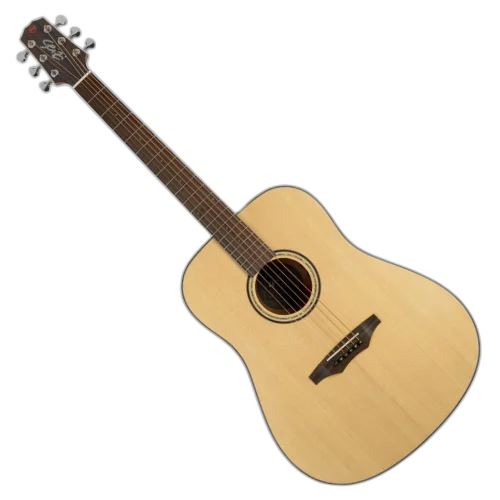 Violão Eletroacústico Seizi Supreme Kaiju Canhoto Spruce Natural Satin com Tampo Spruce Sólido Pré Fishman Sonitone e Bag Armor 10361100