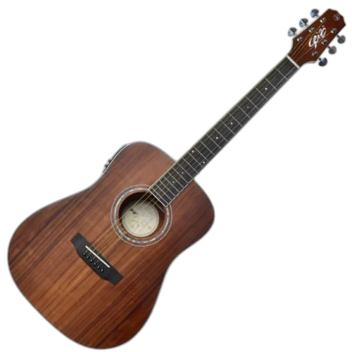 Violão Eletroacústico Seizi Mini Tokyo Koa com Captador Seizi Cordas de Aço Madeira Koa Laminado e Bag 10360334
