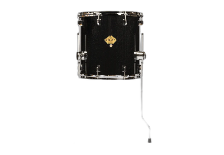 Casco em Poplar com Acabamento Sparkle Black