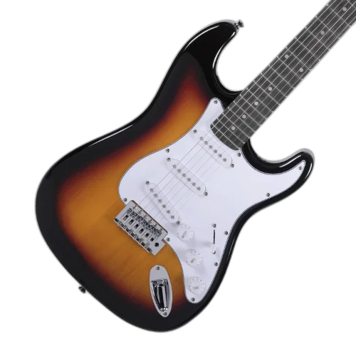Guitarra Michael Standard GM217N Vintage Sunburst VS com Captadores Single Coil Tarraxas Blindadas e Ponte Tremolo