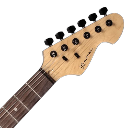 Guitarra Michael Advanced GM227N AB MBA com Captadores Single Coil Tarraxas Blindadas e Ponte Tremolo