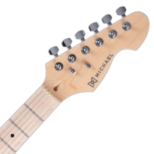Guitarra Michael Power Advanced GM237N Vintage Sunburst VS com Captadores Humbucker e Single Coil Tarraxas Blindadas e Ponte Tremolo