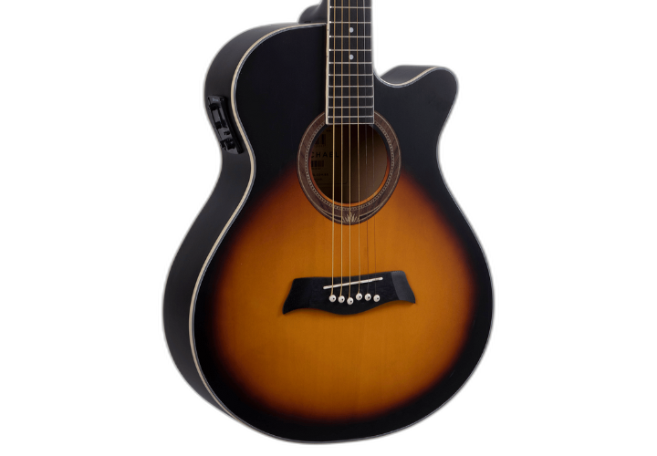 Tampo Spruce Laminado Sunburst Mate