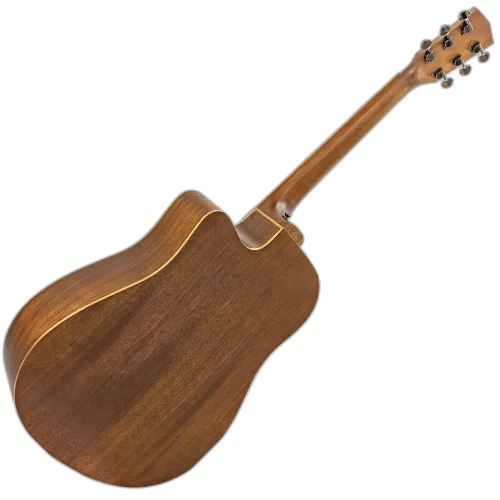 Violão Eletroacústico Michael Elegance VME730 G1QH com Tampo Spruce Pré Michael Cleverly Tarraxas Matte Black Die Cast Encordoamento Aço e Acabamento Open Pore