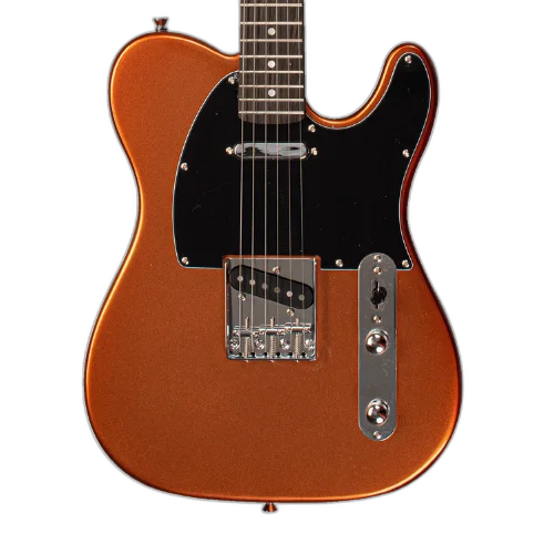 Guitarra Michael GMT400 TL Luminis CPN Champagne com Corpo Basswood Braço Maple e Captadores Michael Velvet Alnico Single Coil Lipstick SS