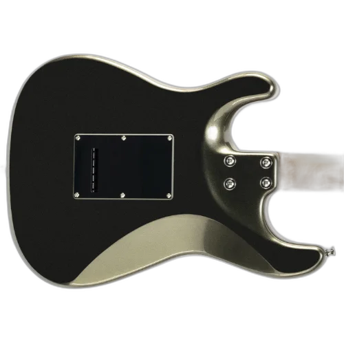 Guitarra Michael Vang GMV300 MTG Metallic Green com Corpo Alder Braço Roasted Maple e Captadores Cerâmicos HSS