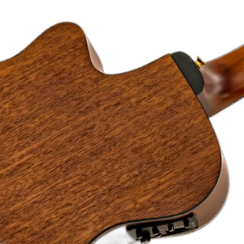 Violão Eletroacústico Michael Stellar Slim VMS270 Sunburst com Tampo Spruce Fundo e Laterais Mahogany Braço Nato Escala Black Richnite HPL e Equalizador Michael Effex