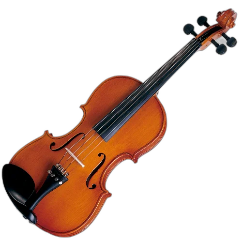 Violino Michael VNM40 Tradicional 4/4 com Tampo Spruce Sólido Fundo Maple 4 Microafinadores Case Térmico Arco Espaleira e Breu