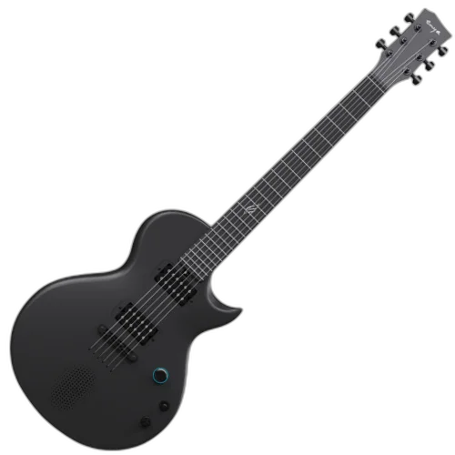 Guitarra Smart Seizi Sonic Black com Corpo Fibra de Carbono Captadores Humbucker Alnico II & V HH e Alto-Falante Embutido 10W 10360950