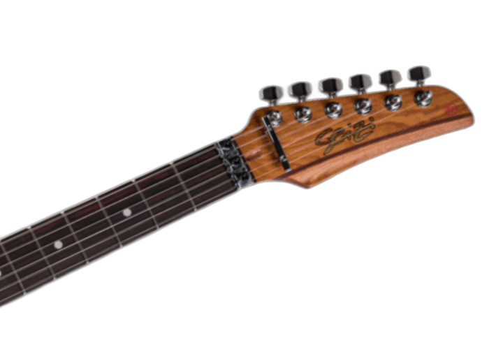 Corpo Burl Maple sobre Mogno Satin