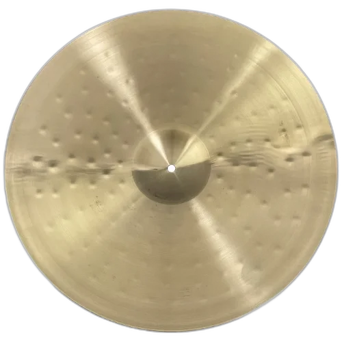 Prato de Bateria Waldman Bursa Crash 19" BURCR19 com Liga B20 Bronze Som Brilhante Explosivo Ataque Definido Sustain Médio e Acabamento Tradicional para Rock Pop Jazz Fusion e Versatilidade