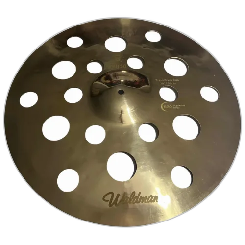 Prato de Bateria Waldman Bursa Xtra Trash Crash 20" B20 com Liga B20 Ataque Rápido e Som Trashy Agressivo
