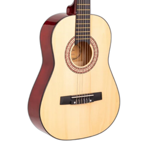 Violão Acústico Marquês VN04 NT AC Juvenil Natural Brilho com Tampo Linden e Corpo 3/4