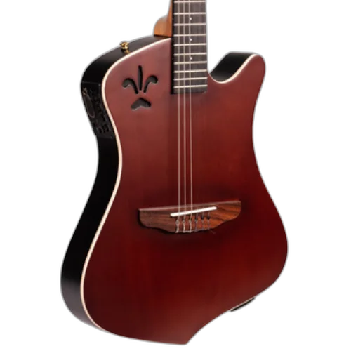Violão Eletroacústico Marquês VN-10CTSEQ Castanho Fosco Sombra com EQ Ativo 4 Bandas Pré MET-A08 e Microfone Interno