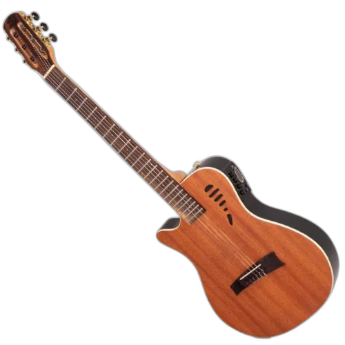 Violão Eletroacústico Marquês Canhoto VN11 MGS EQ Cutaway Mahogany Fosco com EQ Ativo 4 Bandas e Microfone Interno