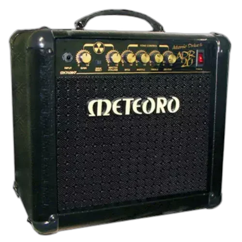 Amplificador Meteoro Atomic Drive 20 20W 8 Polegadas Híbrido Pré-Valvulado com 2 Canais Reverb Drive Integrado e Falante 8