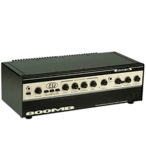 Cabeçote Meteoro 800 MB RMS para Contrabaixo com Filtros Voicing (Lo Cut Mid Contour Hi Boost) Pad -10dB para Ativo Saída para Caixa Externa