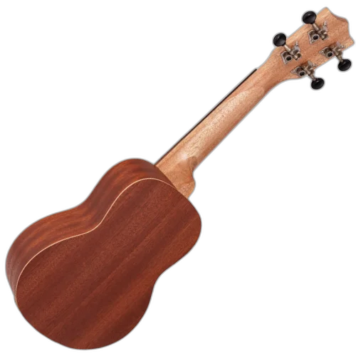 Ukulele Soprano Acústico Marquês UKS-140 MGS AC Mahogany Fosco com Tampo Sapele e Laterais Fundo Sapele