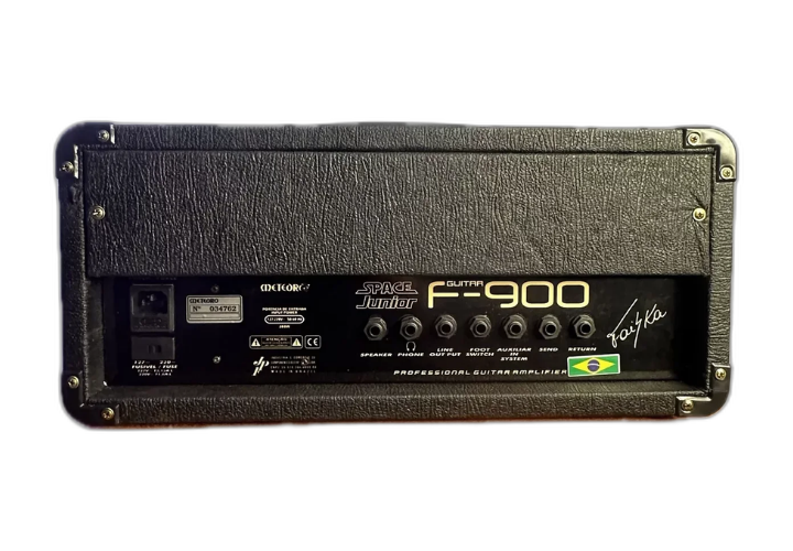 Painel com Effect Loop, Aux In e Footswitch